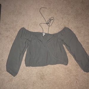 TOBI Off the Shoulder crop top